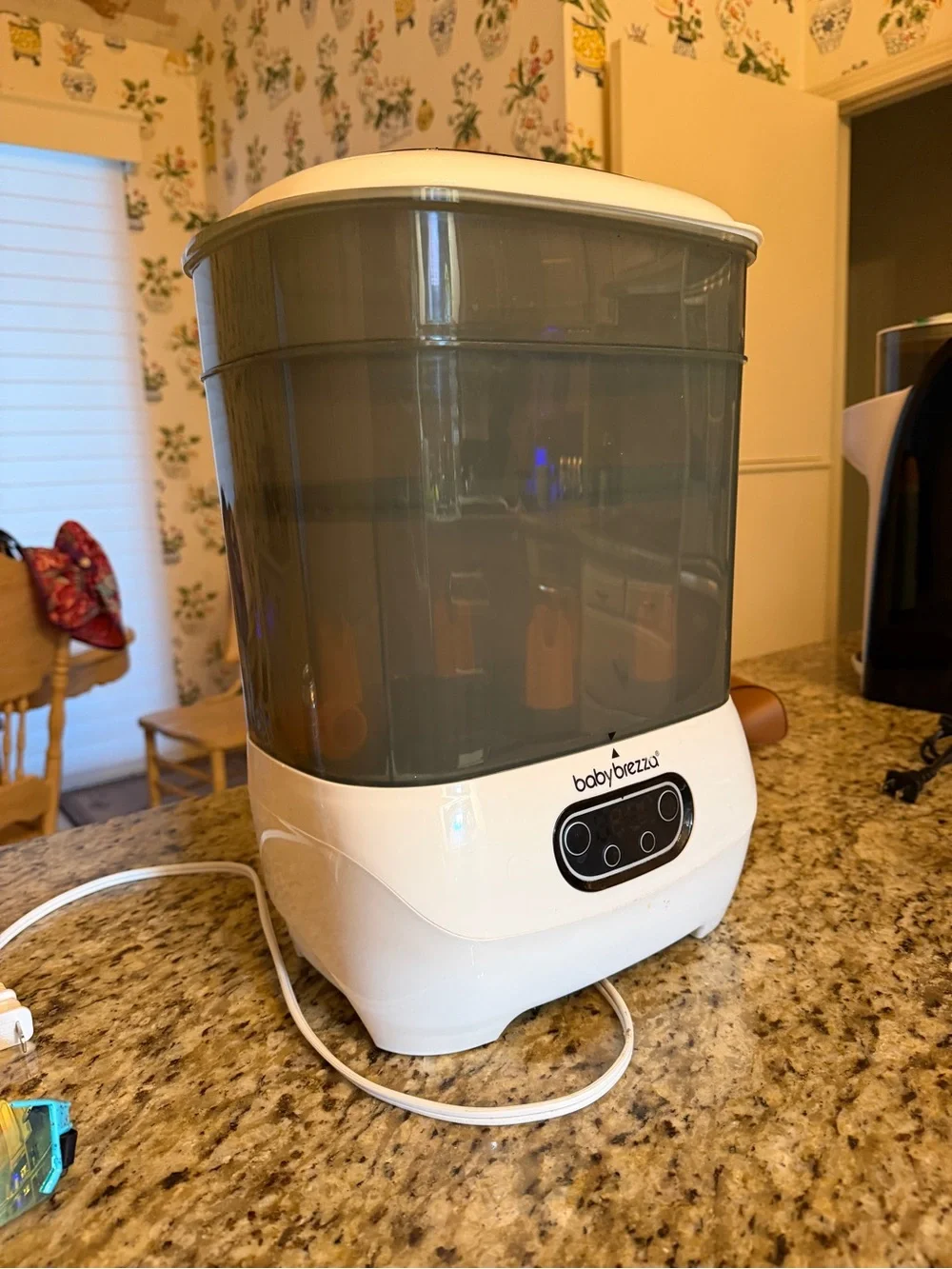Baby Brezza Gray Electric Bottle Sterilizer & Dryer